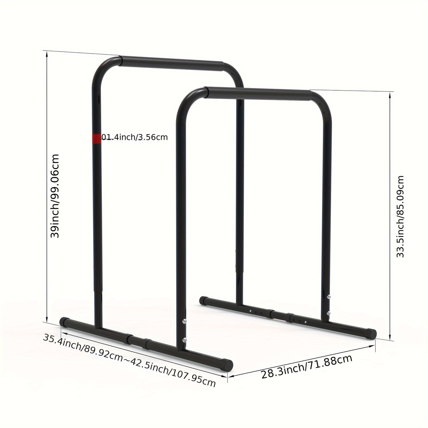 Calisthenics Pull Up & Dips Station For Home Gym