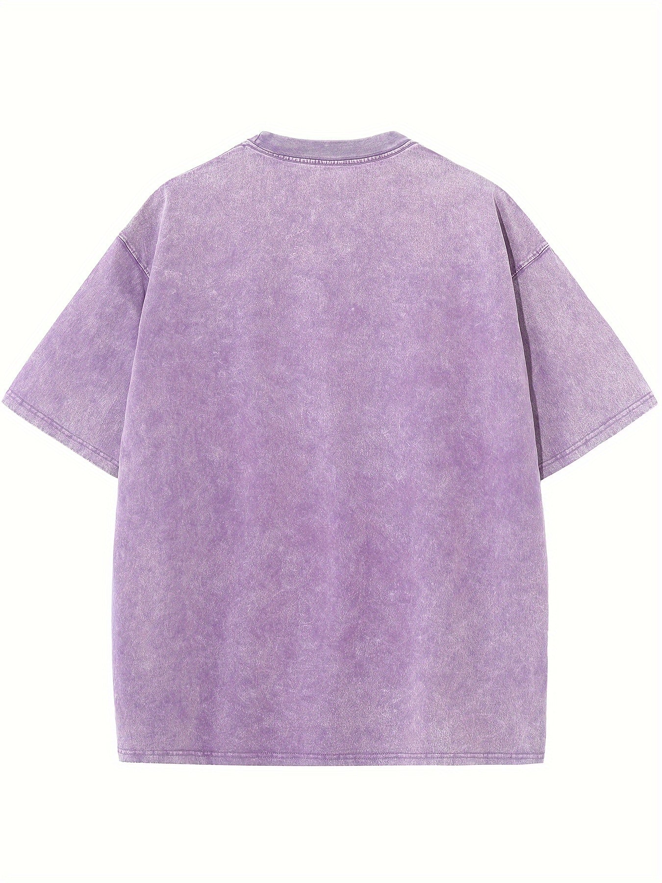 Teddy Bear Oversized Cotton Solid Drop Shoulder T-Shirts