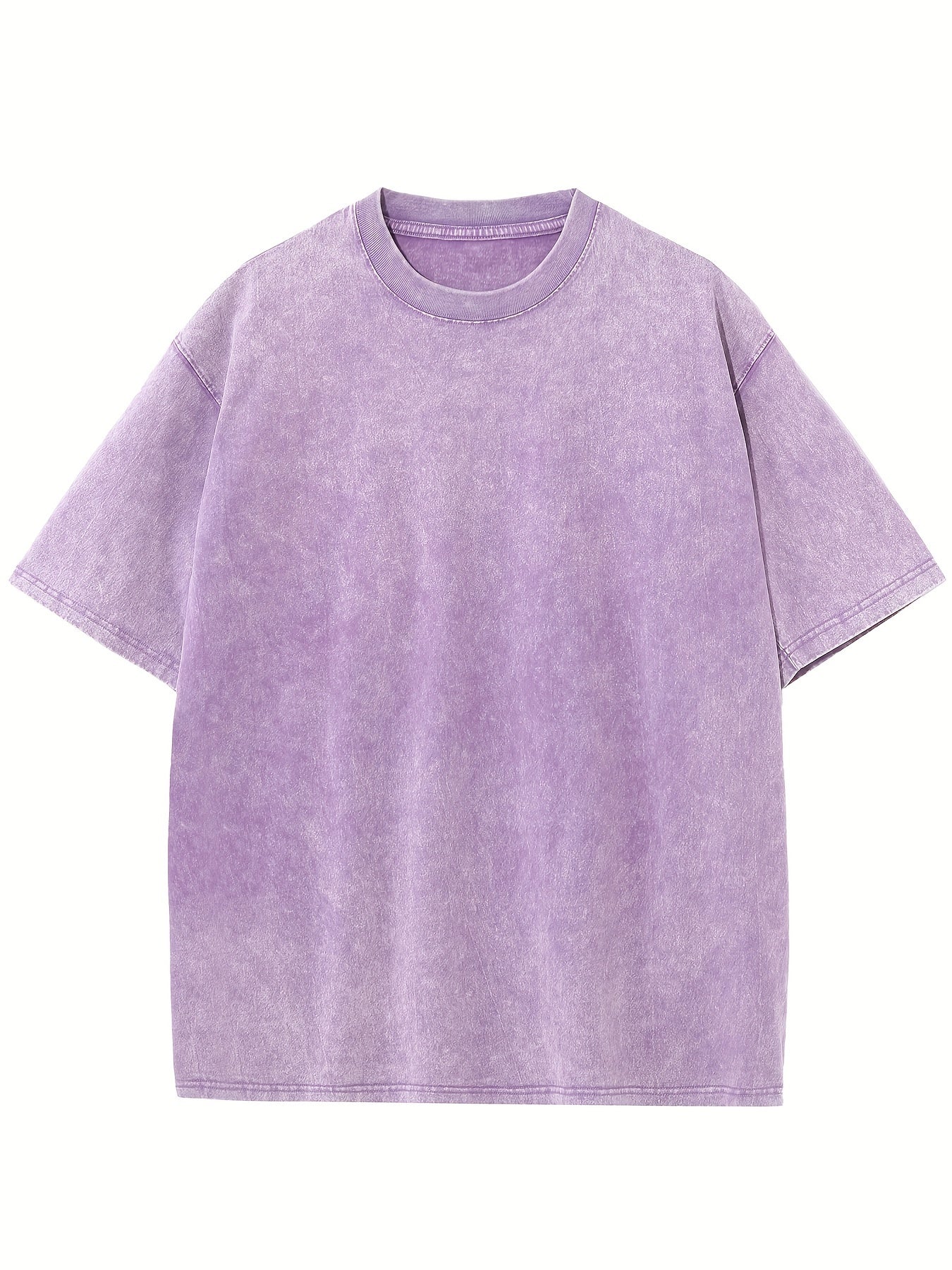 Teddy Bear Oversized Cotton Solid Drop Shoulder T-Shirts